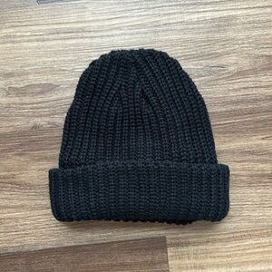 Black Knit Beanie